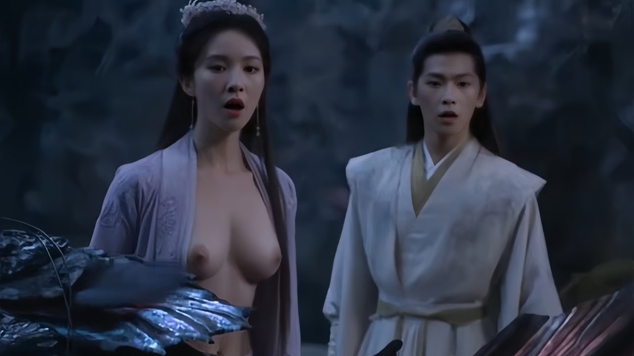 魔改电视剧《凡人修仙传》南宫婉与韩立误吃春药意乱情迷一夜情！